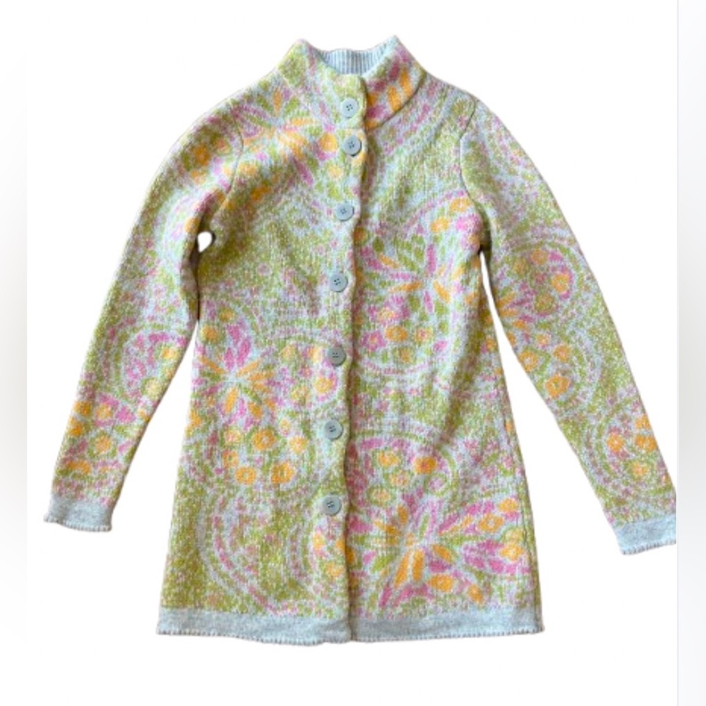 Sundance Women's Lambswool Sweater Coat - Multicolor